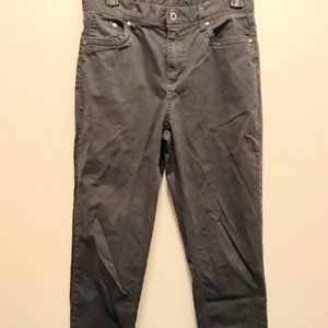 Ring of Fire Men Gray Dark Grey Skinny Jeans 28x30 Size 18